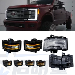 Ford F250 F150 Pikap üçün Dönüş Siqnalı Güzgü İşıqları