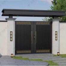 别墅门庭院门铝艺门铁艺门铜门自建房门小院门院子门铸铝门超大门
