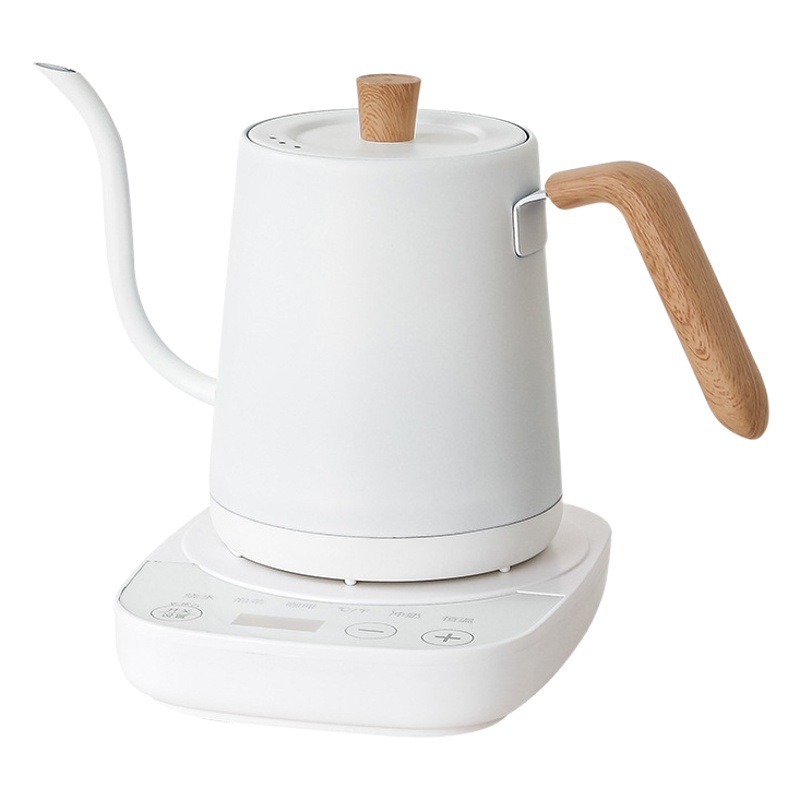 Control de temperatura hervidor de mano inteligente temperatura constante Hervidor eléctrico cuello de cisne boca delgada cafetera té cerveza olla de control de temperatura