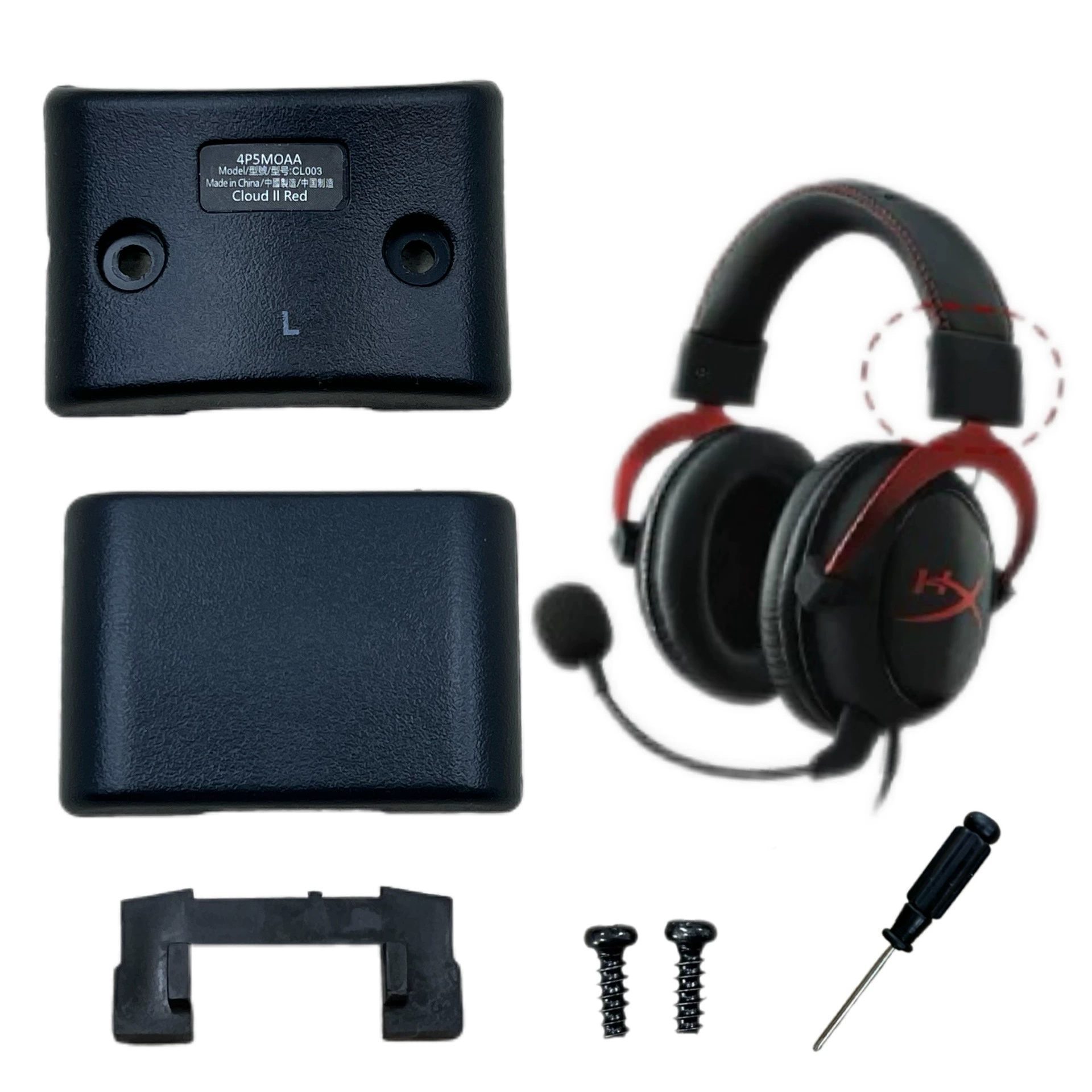 Applicable to Kingston HYPERX Hurricane 2 Snap Headphone Accessories Tomahawk Alpha Storm Beam Snap Disassembly