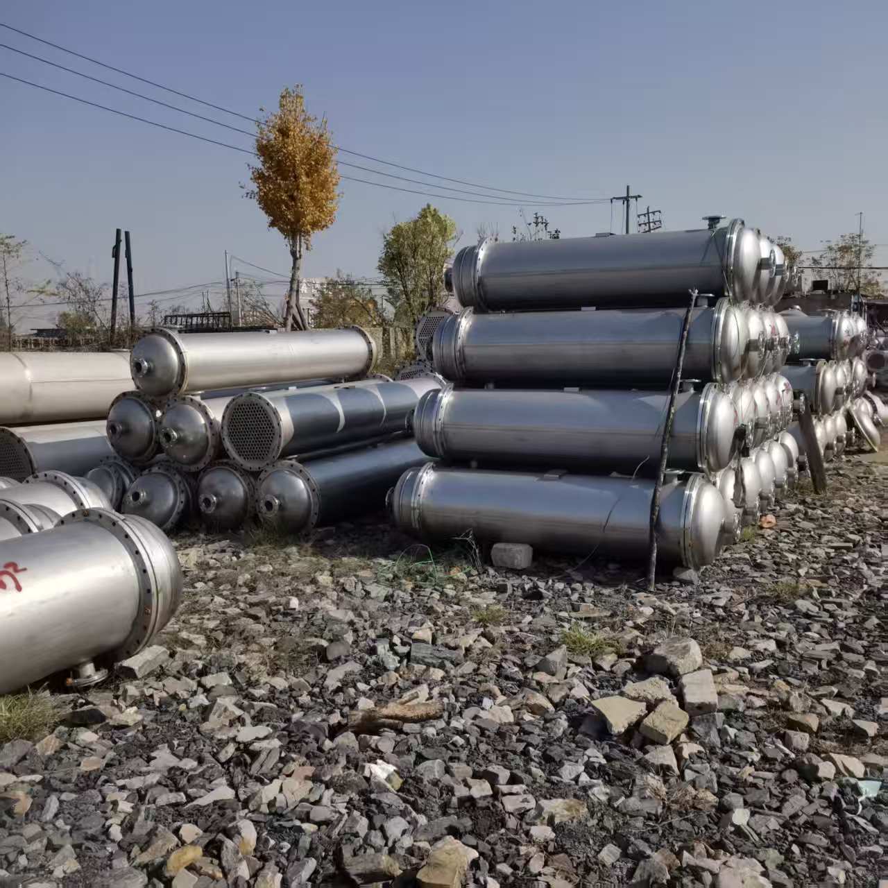 化工食品不锈钢冷凝器 实验室管壳式换热降温喷淋散热水冷却器