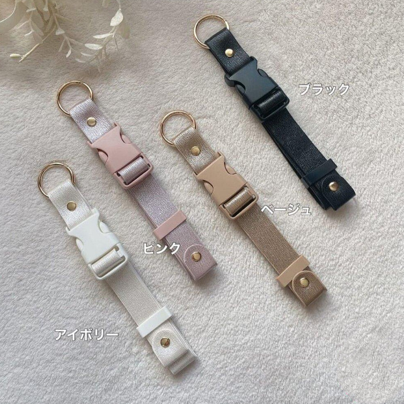 Japanese-style luggage straps with PU leather buckles, outdoor luggage straps, and glove hooks to free up your hands