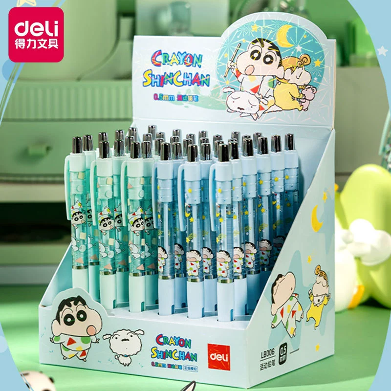 Ri Crayon Shinchan Автоматический Карандаш 0,5 Нажмите Актуанный Карандаш 0.7 Студенческий канцелярский письменный автоматический перо постоянно