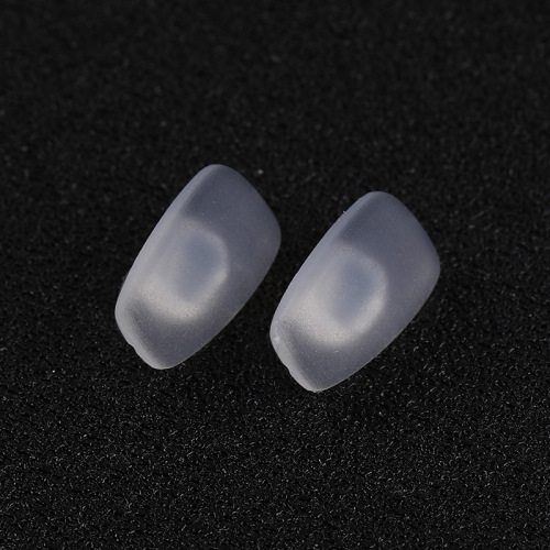 Silicone non-slip silk card nose pads for glasses, silicone nose pads without indentation, non-slip glasses nose pads