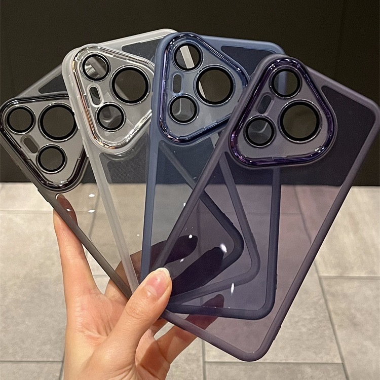 With lens film for OPPOA3 phone case FINDX8S transparent A5PRO simple A97 full soft protective cover