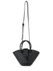 Handheld fashionable advanced shoulder bag, polyurethane basket, high-quality style