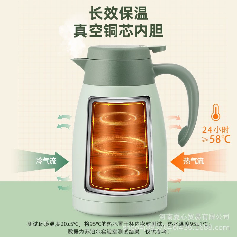 Суполь Thermos, вакуумный чайник из нержавеющей стали для домашнего использования, 304 объём