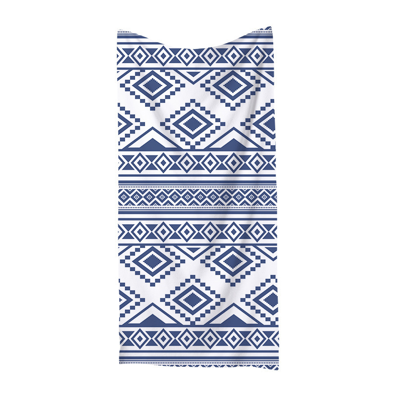 Transfronterizo amazónica microfibra toalla de playa instantánea de secado rápido impresión de agua toalla de baño de playa toalla de baño de playa