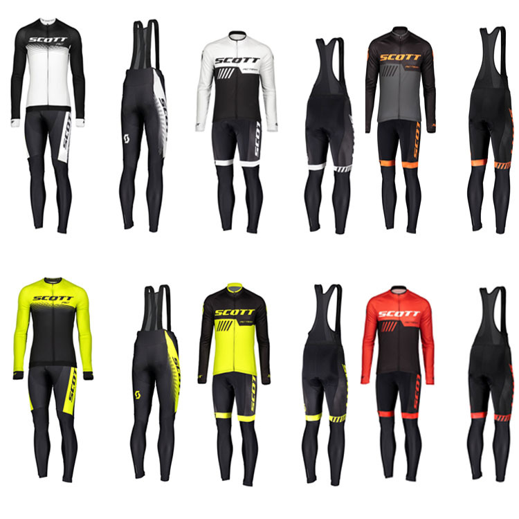 Manufacturers spring and autumn long sleeve cycling clothing suit can add velvet custom wholesale team clothing Tour de France racing clothing can be sent on behalf