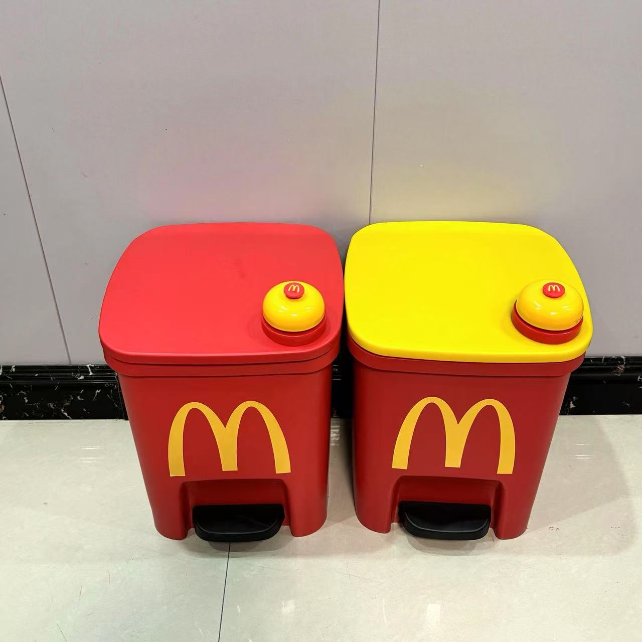 Tongji Mai Mai encantador pedale de basura sala de estar con cubierta doméstica de alto valor facial inodoro de gran capacidad de cocina de color contrastante