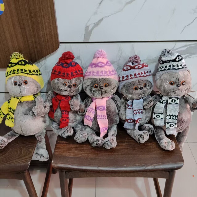 Plush Toys - New Cross-Border Wholesale Home Decorations, Gifts for Friends, Dolls, Gray Fat Cat Plush Toys - New Cross-Border Wholesale Home Decorations, Gifts for Friends, Dolls, Gray Fat Cat