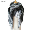 Demi-season velvet double-sided cashmere, scarf, cloak, European style, wholesale