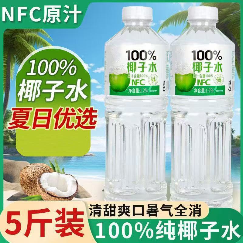 椰子水.清爽夏天脂饮料解渴果汁添加好喝天然鲜榨|undefined