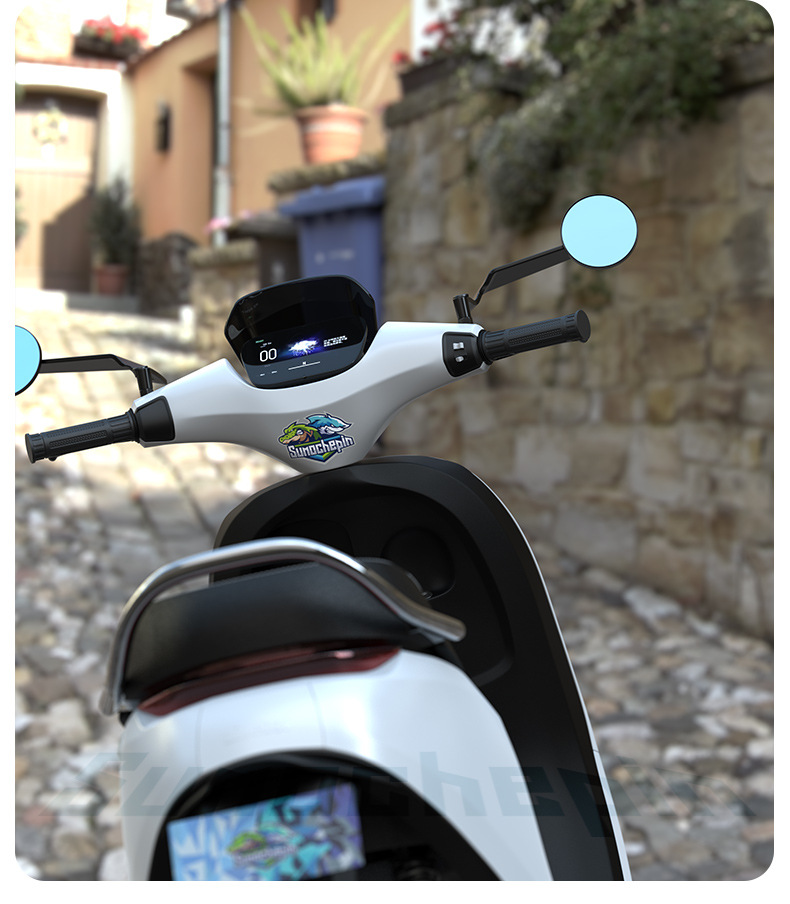 Motorcycle Electric Vehicle Modified New Fixed Wing Rearview Mirror Maverick Nine Core Universal Large Field of View Reflector