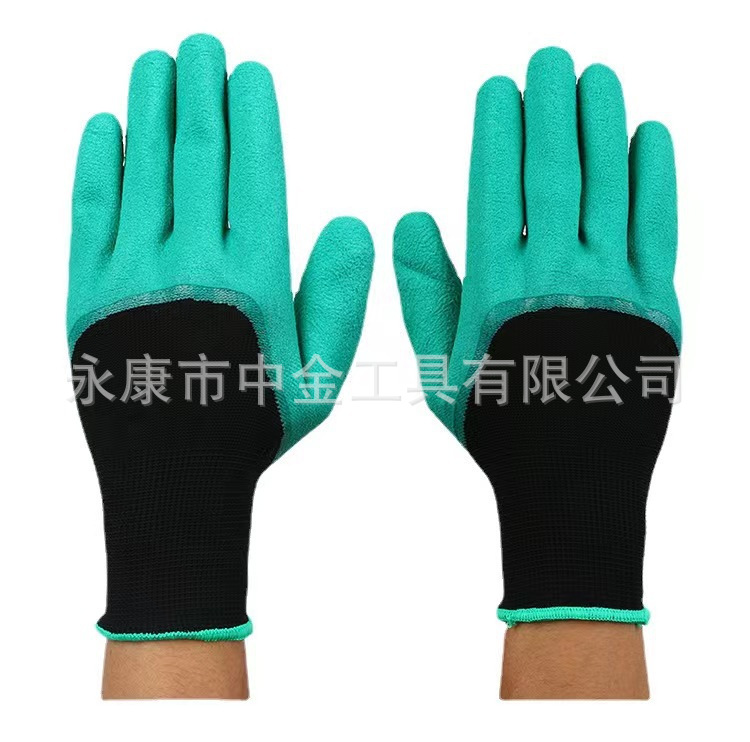 Green clawless gloves 0.15kg