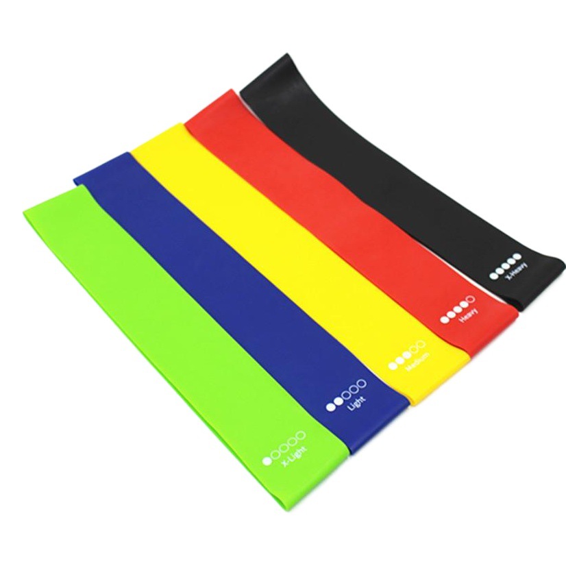 Resistencia banda traje suministros yoga banda de tensión de goma anillo Delgado equipo de ejercicio de fitness banda de anillo elástico fitness