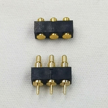 高品质3pin pogopin连接器,弹簧针,充电针,铜针