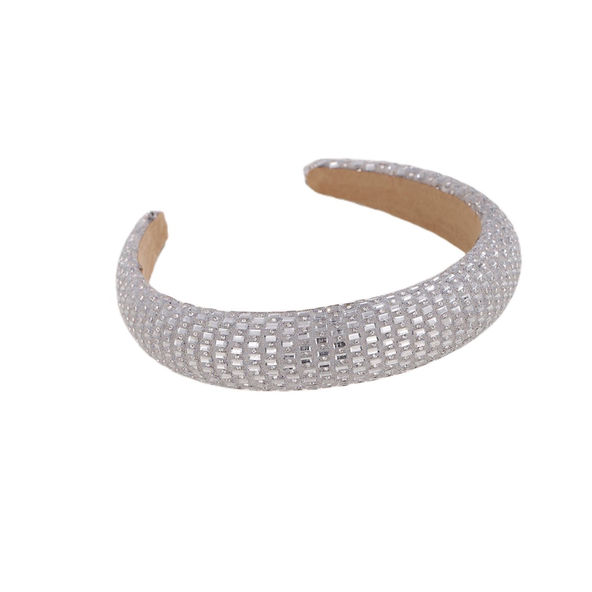 Estilo coreano línea de pesca exquisita cuentas de cristal diadema ancha moda multi-fila diadema de cristal Taobao accesorios para el cabello al por mayor