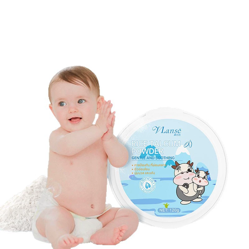 (Импортный) Таиландский тальк Vlanse рисовый детский тальк порошок для защиты от жжения порошок антиперспирант лето