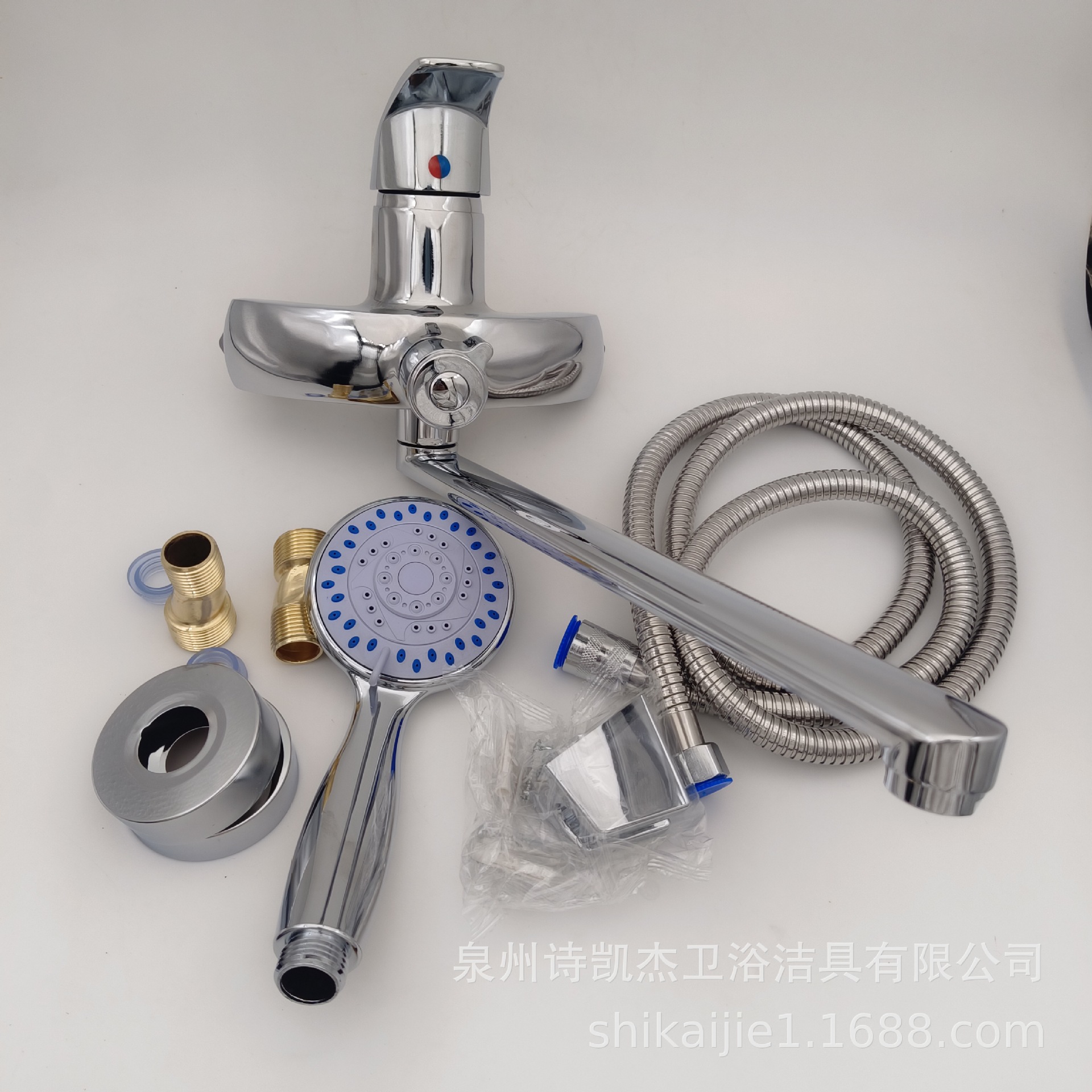 Grifo Mezclador para Lavabo de Aleación de Zinc, Agua Fría y Caliente, Galvanizado, para Baño y Lavabo image 12