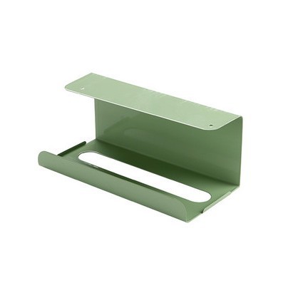 Gabinete de estilo japonés colgando titular de tejido de cocina caja de pañuelos de color libre de perforación de almacenamiento de tejido de hierro rack