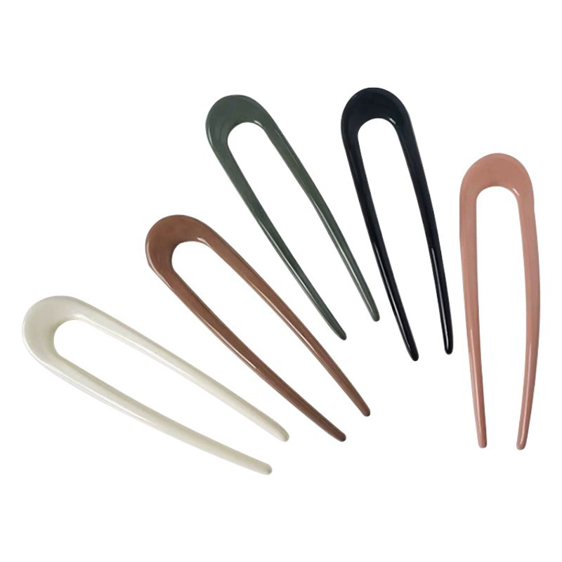 Волосы женские летние новые модные простые темпераментные элегантные затылки