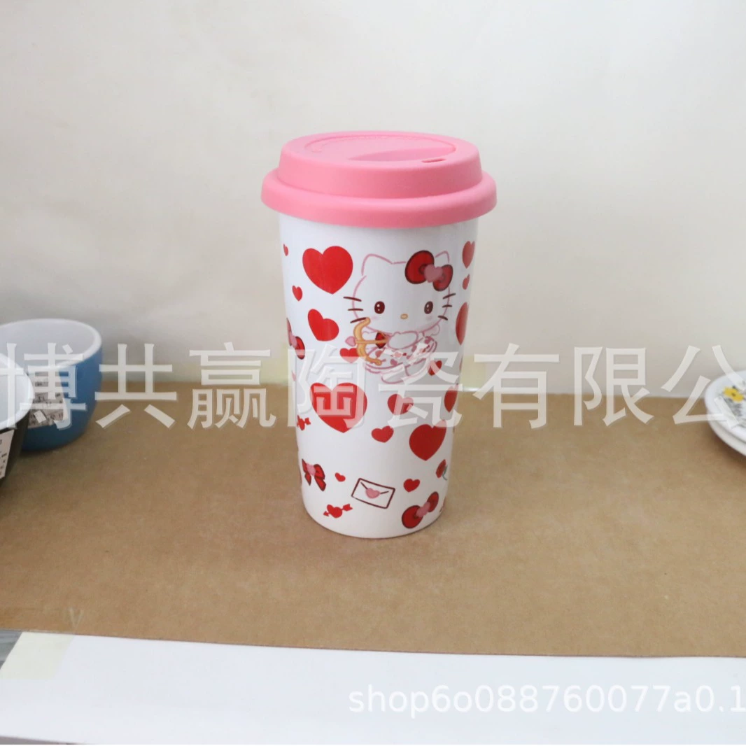 Customized ceramic cultural and creative products, modern style accompanying cup, simple coffee cup
