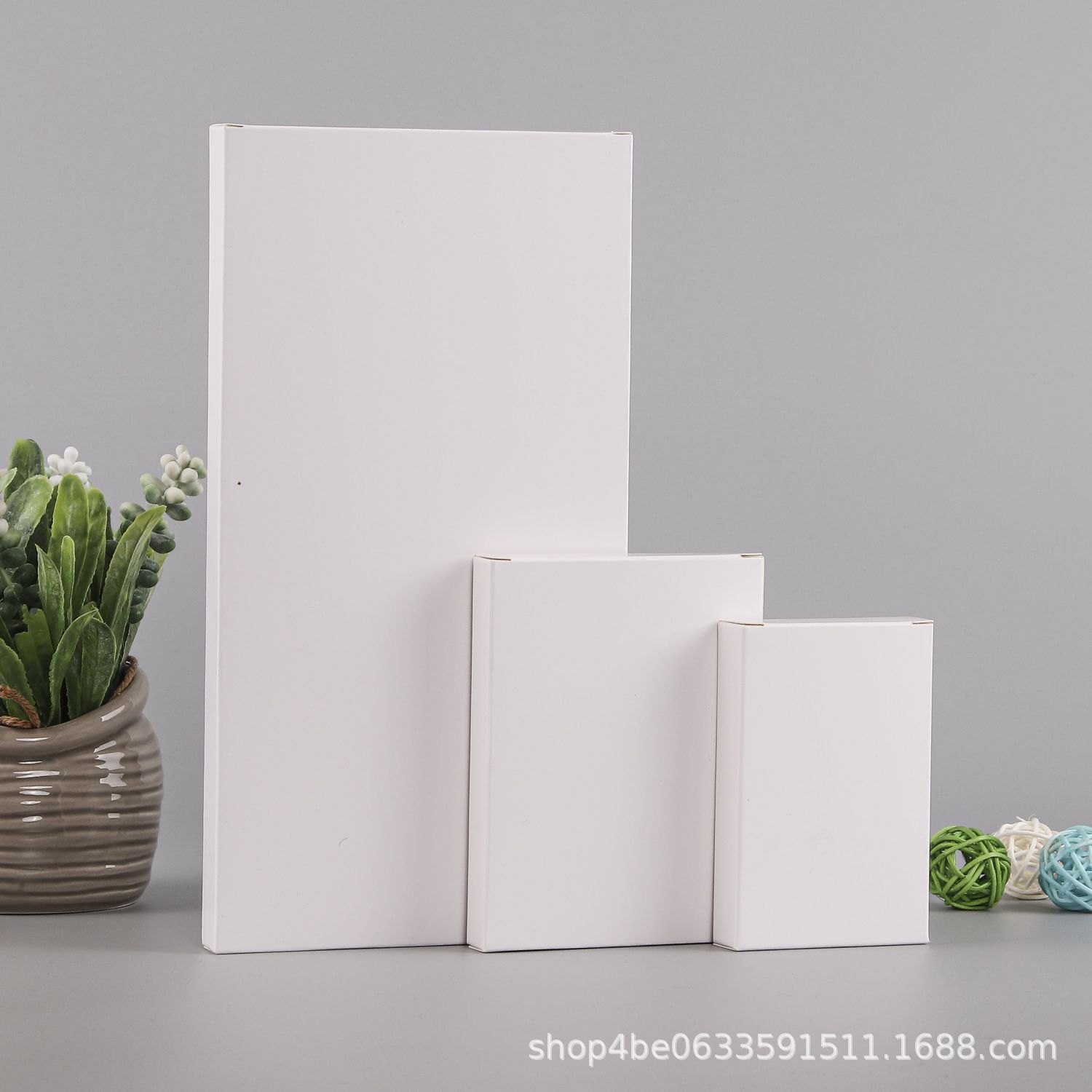 172-180mm通用白盒现货批发白卡纸包装白盒子印刷1000余款中性盒