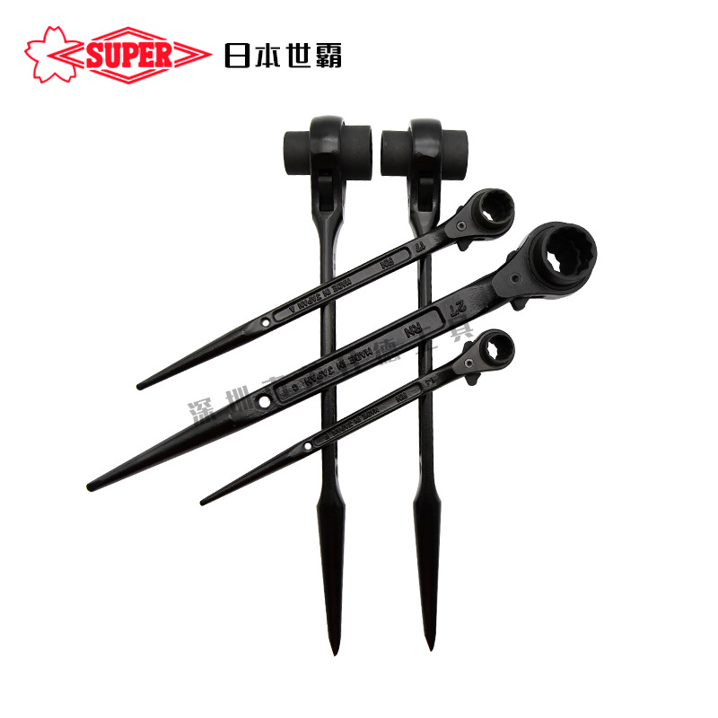 世霸尖尾棘轮套筒扳手主图8