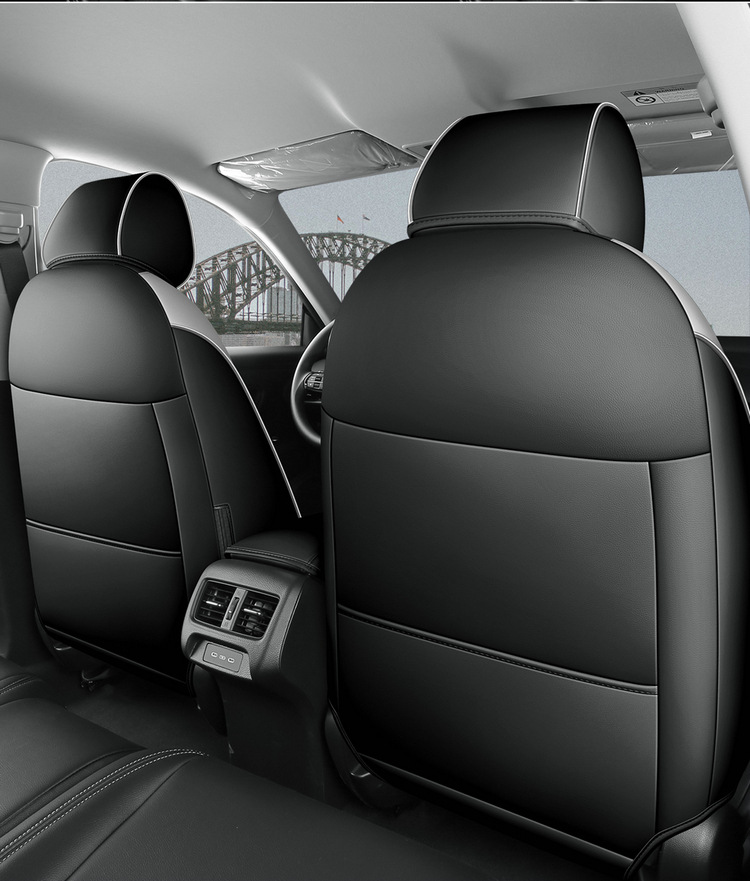 New Honda Hrv Special Seat Cover, Full Surround, All-Season Universal Car Seat Cushion, Full Leather Car Interior Accessories Seat Cover