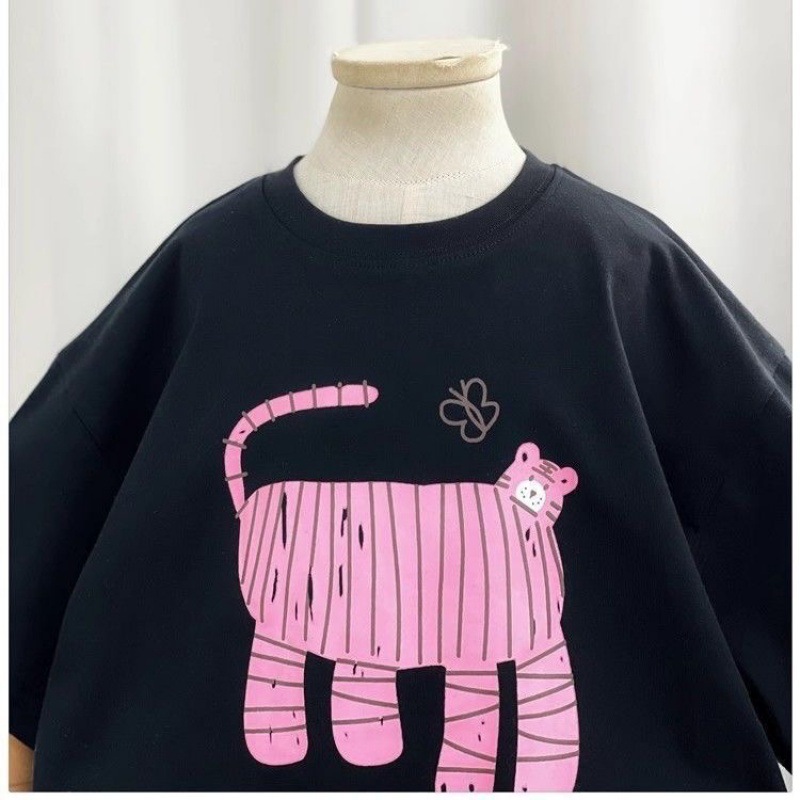 Pure Cotton New Boys And Girls Short Sleeve
