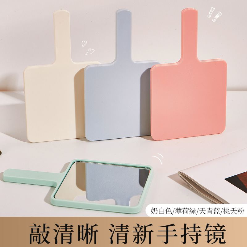 GECOMO 手持ちミラーハンドル化粧鏡手持ちミラー卸売美容ツールタッチアップポータブル|undefined