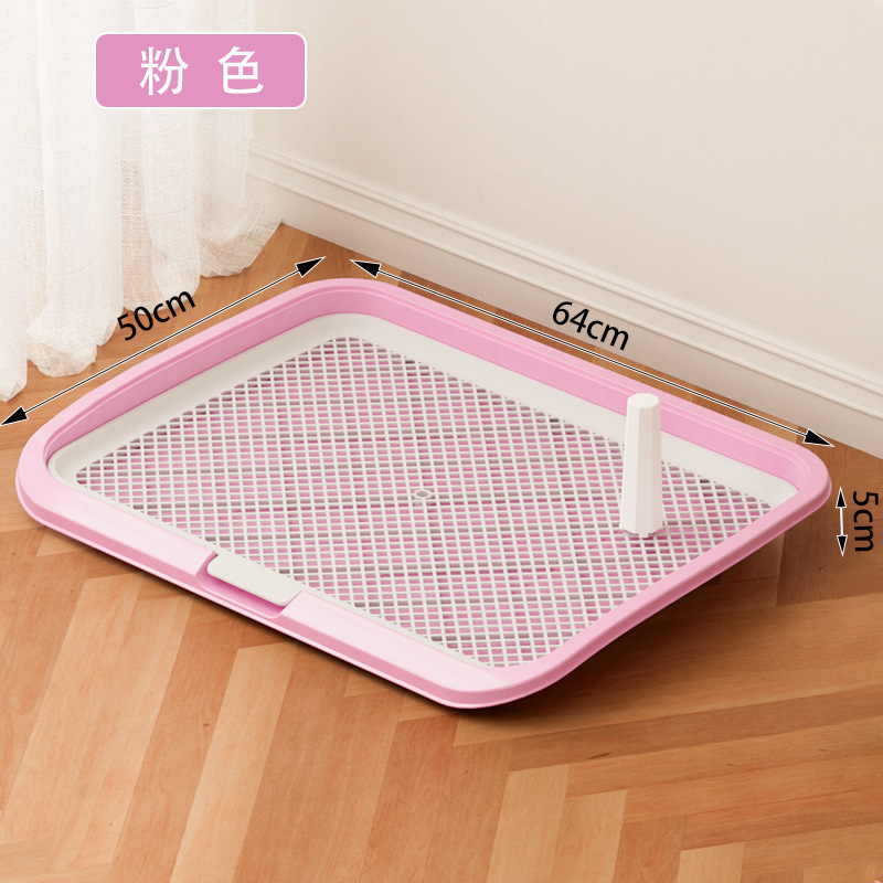 Inodoro de perros supergrande anti-derrames con columna vertical desmontable lavable lavabo de excremento de planta de lavabo de excremento de excremento