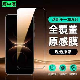 适用一加ace6钢化膜ACE6T防爆1+ace5Pro高清1+15手机Turbo6V贴膜
