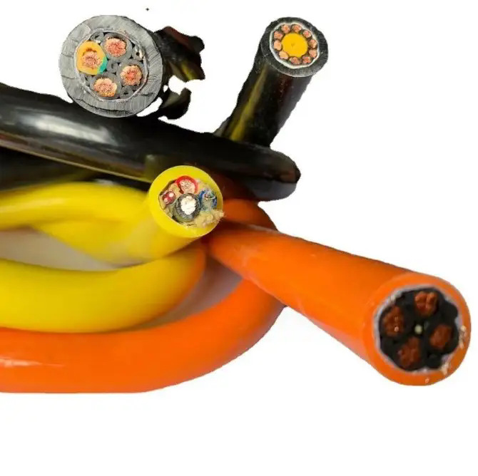 厂家批发 潜水/打捞/勘探水下电缆 防海水耐老化抗拉耐压电缆