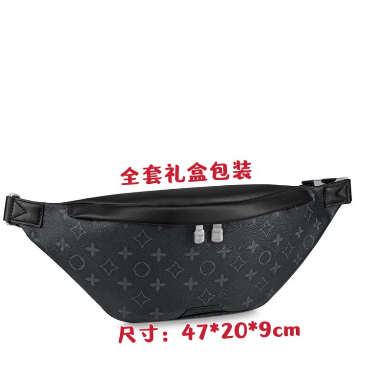 European and American Fashion New Chest Bag Men's Chest Bag Presbyopic Chest Bag Sports Waist Bag Classic Presbyopic Shoulder Crossbody Bag