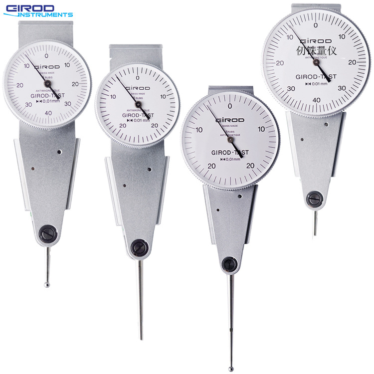 Girod-Tast水平式杠杆百分表GT 1292长测针型GT 1294高精度瑞士造