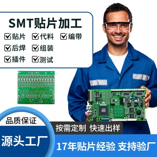 芯片pcba板方案SMT贴片DIP后焊硬件开发打样代工代料一站服务