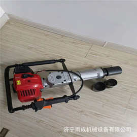 锤镐两用机视频 户外三角桩用油镐价格 大棚用挖锯两用机图片