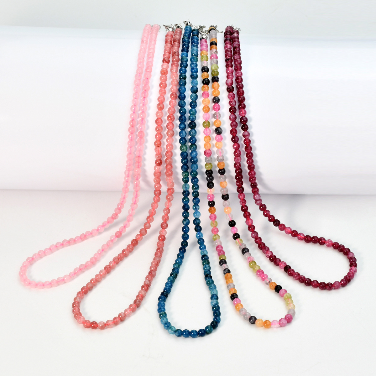 Style Simple Géométrique La Pierre Naturelle Collier En Masse display picture 1