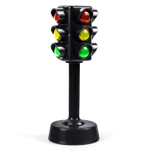 Wholesale children's toys traffic light traffic signal lighthouse model early education kindergarten parking lot scene teaching aids
