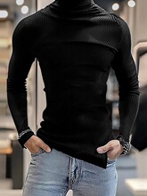 U 11157 Men's Semi High Neck T-Shirt ��������� �羳ŷ