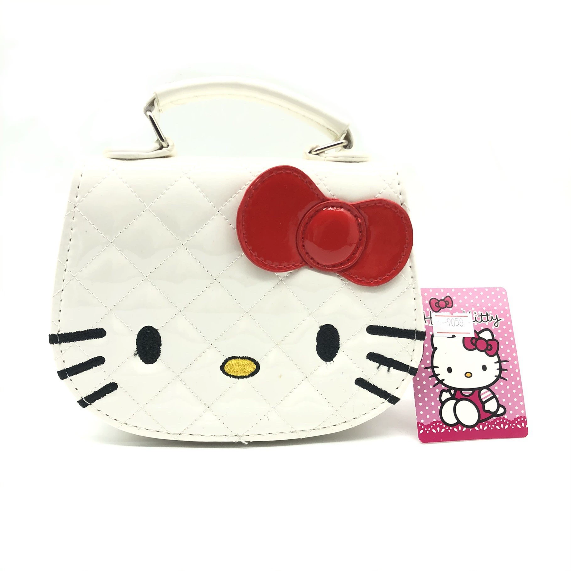 Hello Kitty, сумка через плечо в ручке, модная однотонная сумка, маленькая сумка, korean стиль