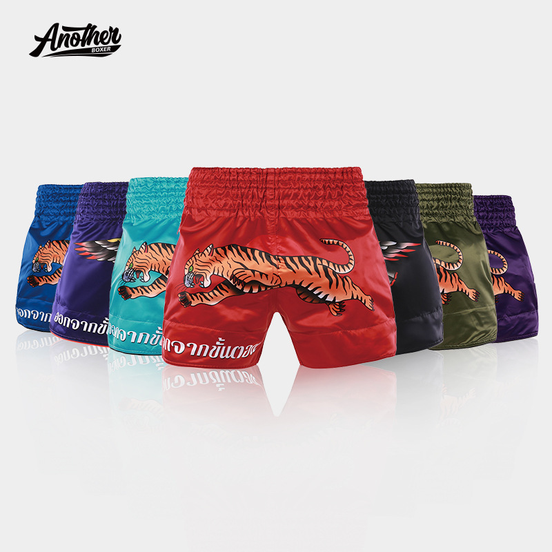 2026 Muay Thai korte broek, Muay Thai vechtbroek, verbeterde boksbroek, volwassen vechtsportbroek_voghion.com
