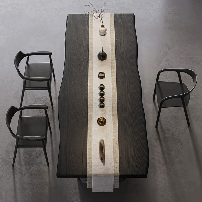 1.8m 티 테이블 + 슈멧 의자 + 광시마 의자*2