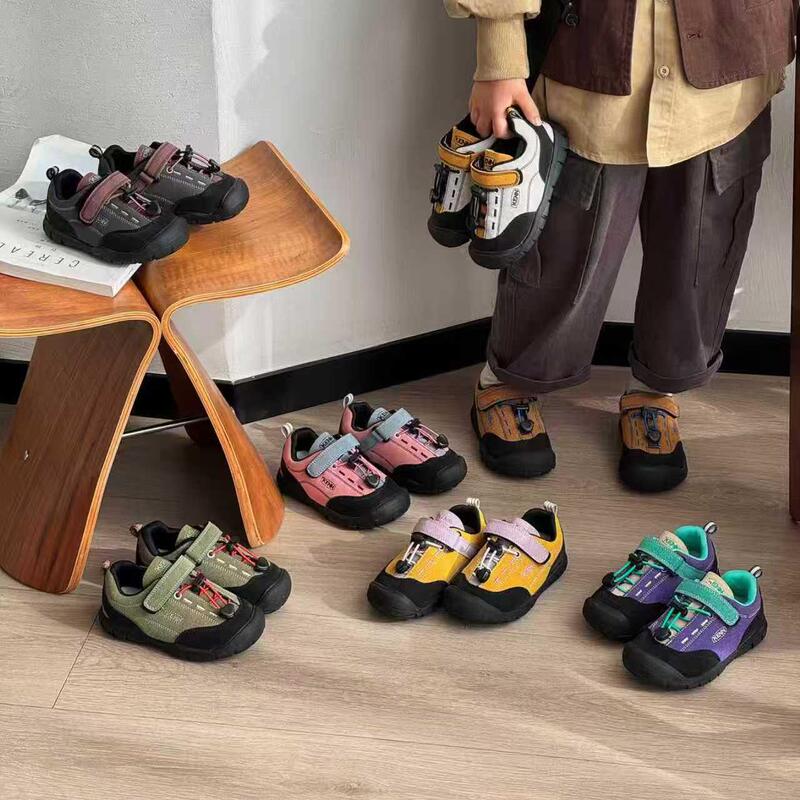 Children's Outdoor Shoes, Winter Fleece-Lined Sports Shoes, New Spring and Autumn Models, Boys' Sneakers, Anti-Kick Girls' Shoes, Hiking Shoes, Trendy Children's Outdoor Shoes, Winter Fleece-Lined Sports Shoes, New Spring and Autumn Models, Boys' Sneakers, Anti-Kick Girls' Shoes, Hiking Shoes, Trendy