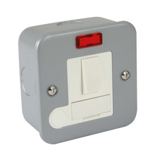 Ӣ˱UzF_P 13A SWITCHED FUSED SPUR METAL CLAD