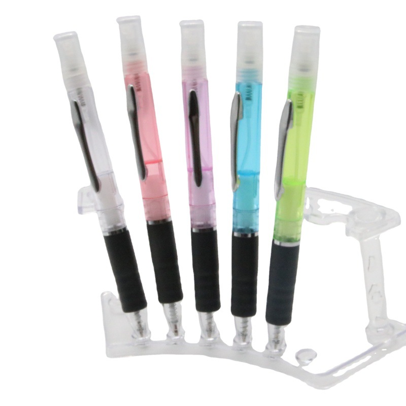 Pluma de aerosol de plástico de 5ml pluma de perfume de gran capacidad botella de perfume de botella de perfume Promoción de publicidad bolígrafo