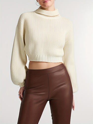 Women's Autumn and Winter Fashion Solid Color Cross-border Dropshipping