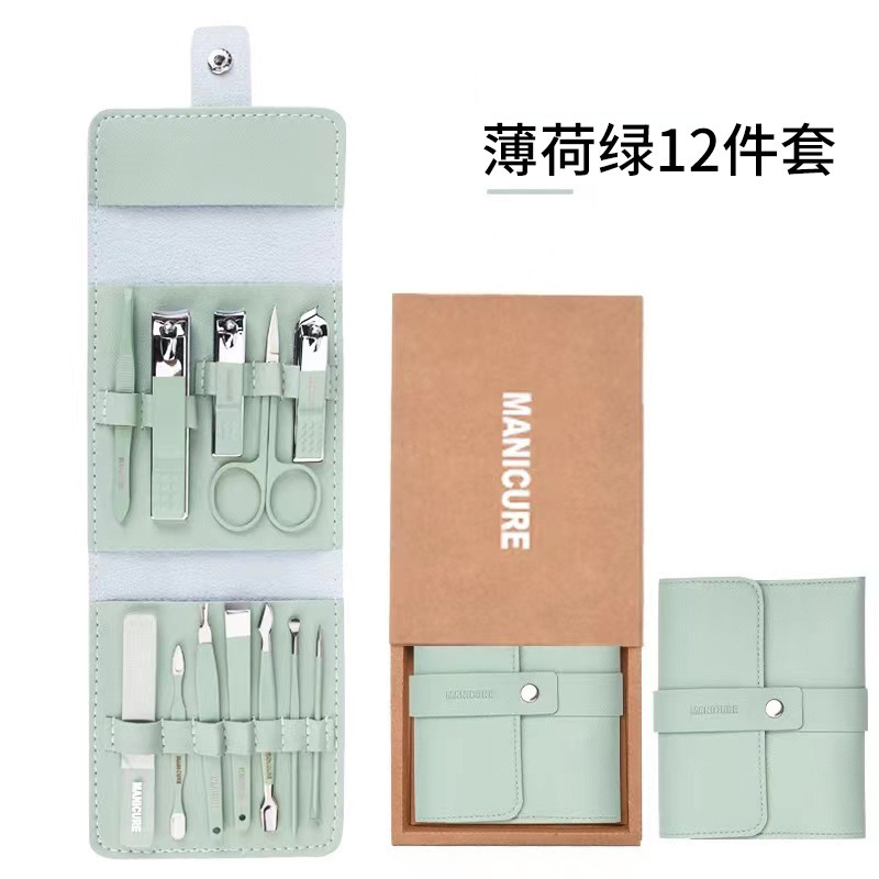 Kit Cortaúñas Acero Inoxidable - Incluye Herramientas Oídos